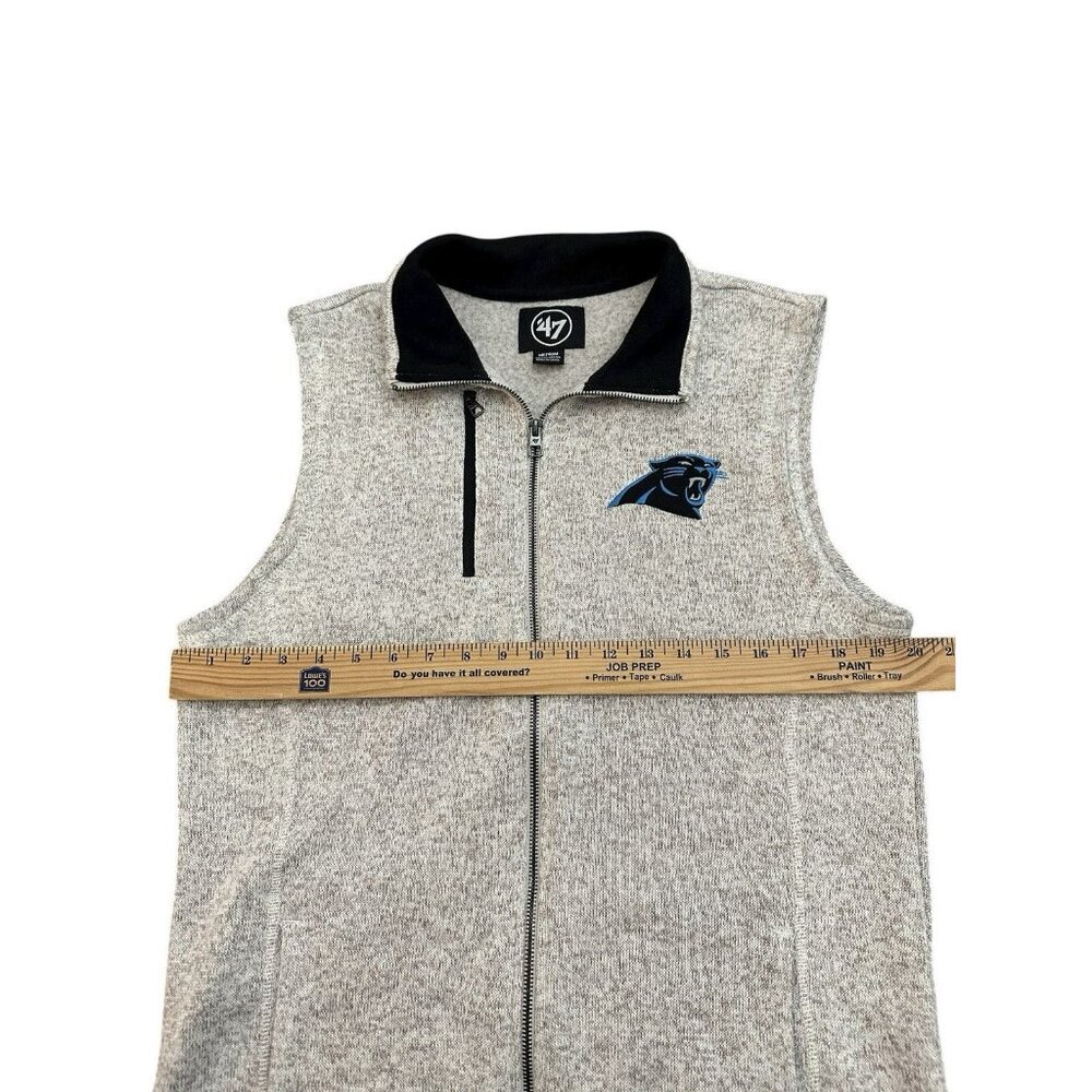 ‘47 Carolina Panthers Full Zip Vest - Picture 3 of 4